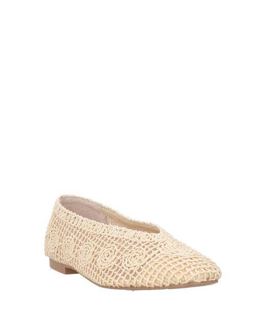 Bibi Lou Natural Ballet Flats