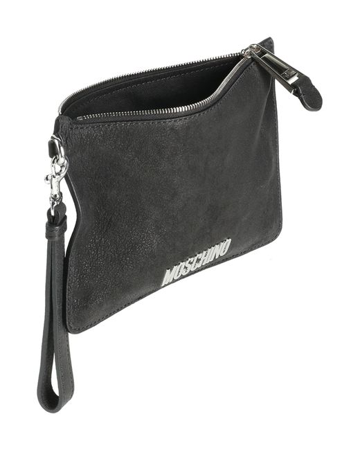 Moschino Black Handbag Leather