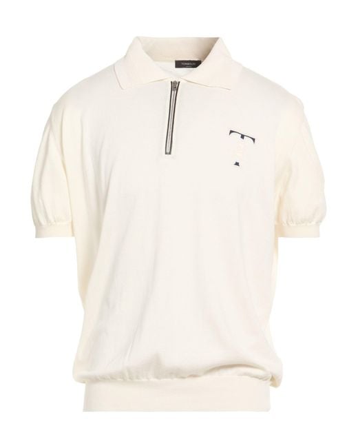 Polo Tombolini de hombre de color Natural