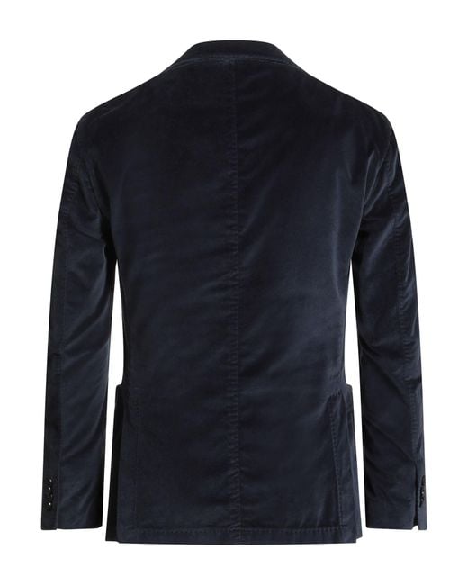 Boglioli Blue Blazer for men