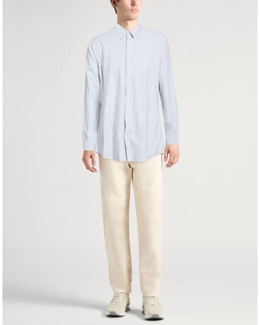 Barbour Blue Shirts for men