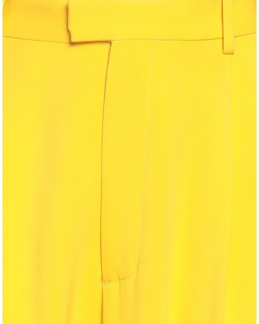 Marni Yellow Pants Viscose, Elastane