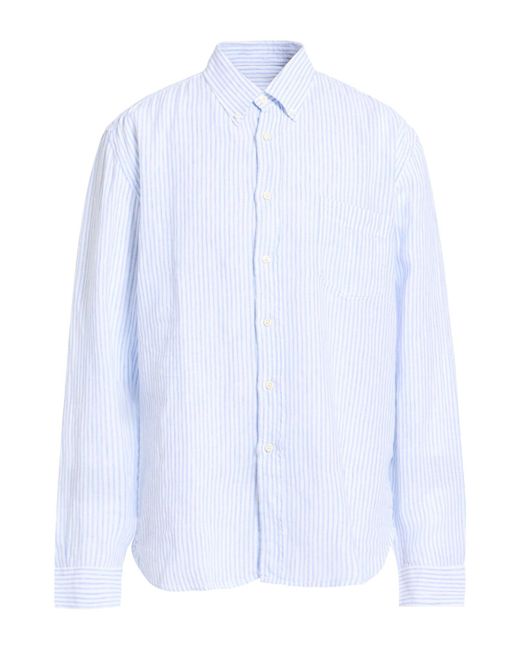 120% Lino White Light Shirt Linen for men