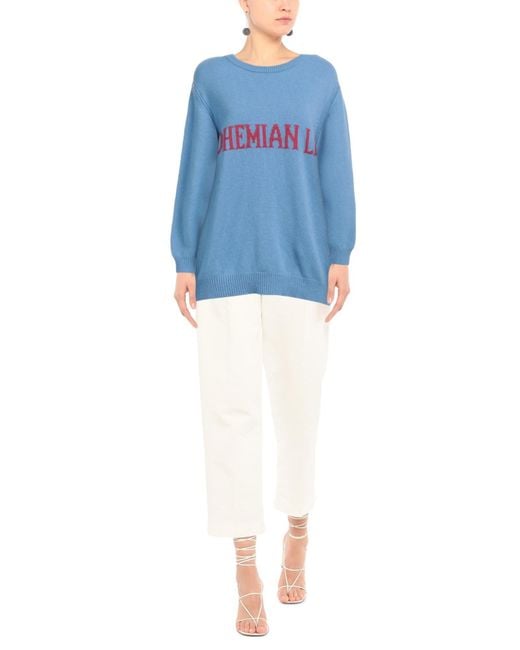 Alberta Ferretti Blue Jumper