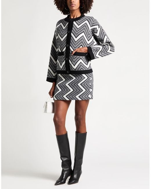 Missoni Gray Mini Skirt Wool