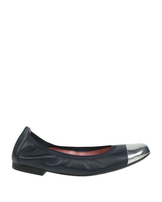 Pretty Ballerinas Blue Ballet Flats