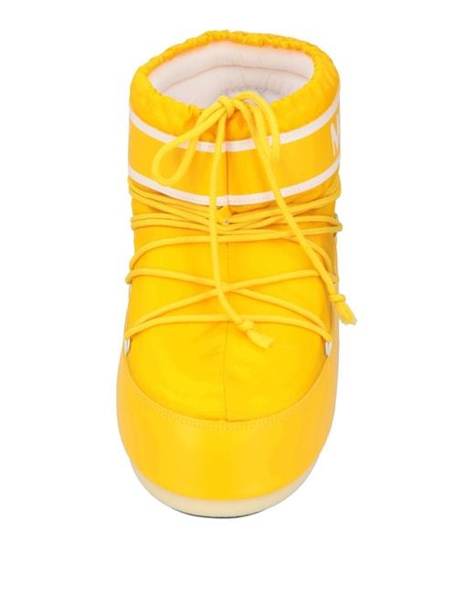 Moon Boot Yellow Ankle Boots for men