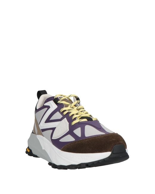 Philippe Model White Sneakers Leather, Textile Fibers