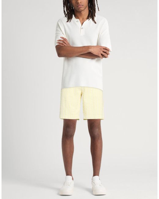 Vilebrequin Natural Shorts & Bermuda Shorts Cotton, Rubber for men