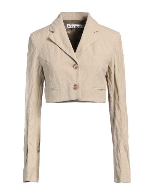 Blazer di Acne in Natural