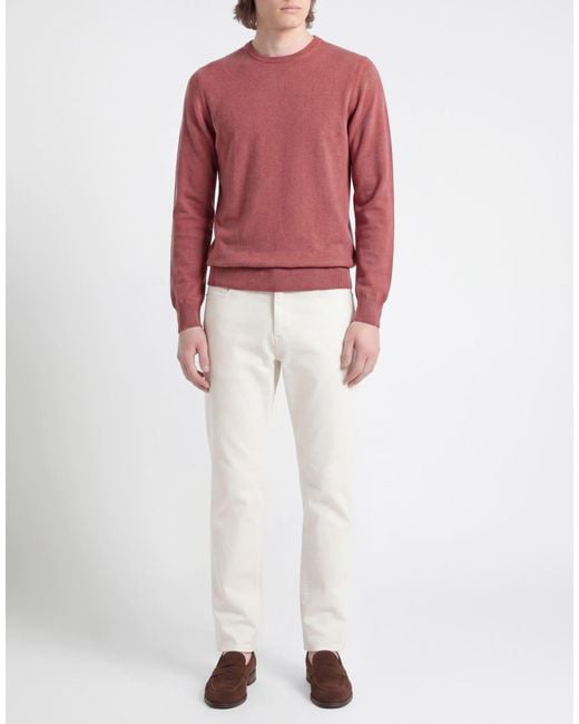 Gran Sasso Red Jumper for men