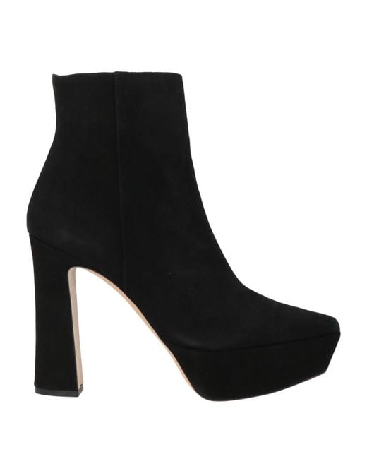 Roberto Festa Black Ankle Boots Leather