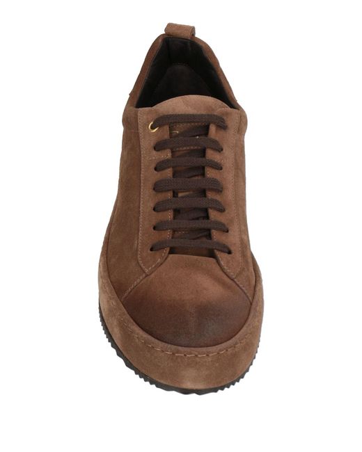 Corvari Brown Trainers for men