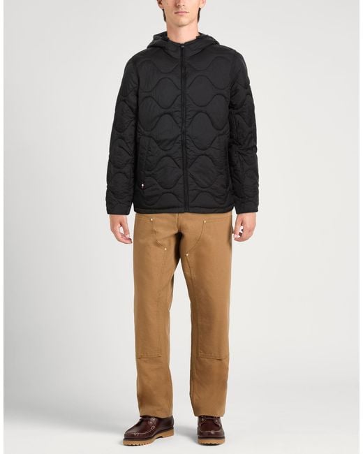 Tommy Hilfiger Black Puffer Polyamide for men