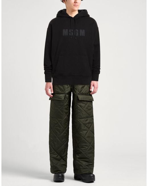 Sudadera MSGM de hombre de color Black