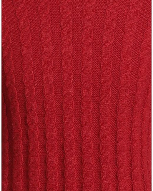 Zanone Red Turtleneck for men