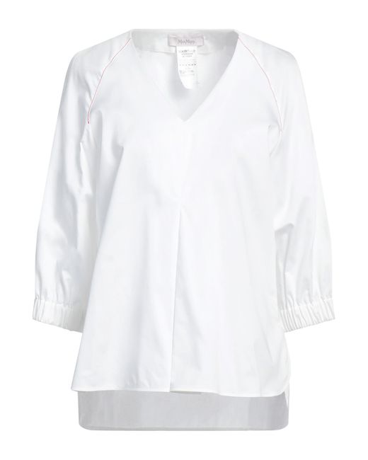 Top Max Mara en coloris White