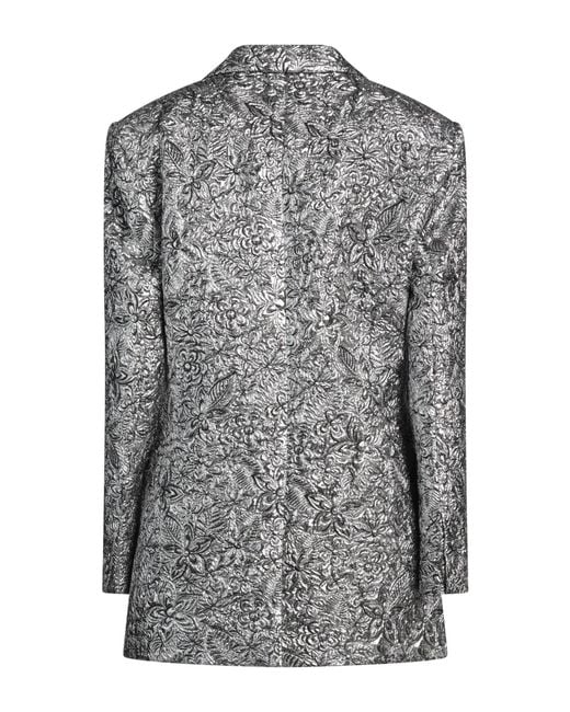 Blazer Alberta Ferretti en coloris Gray
