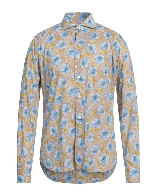 Camisa Orian de hombre de color Blue