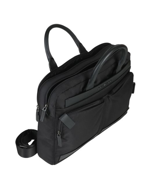 Piquadro Black Handbag for men