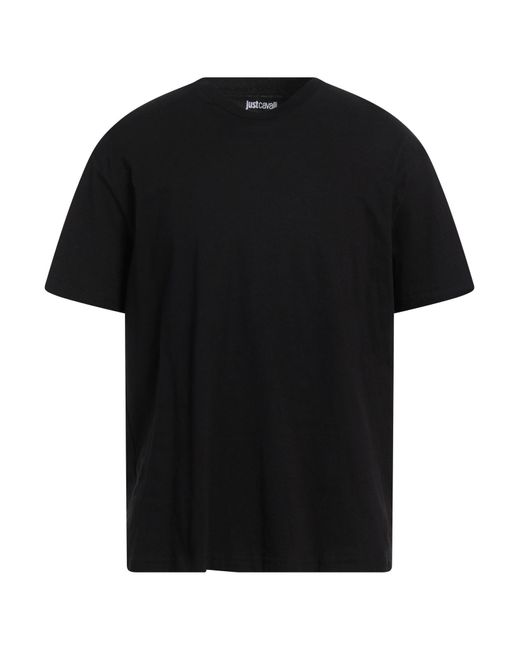 T-shirt di Just Cavalli in Black da Uomo