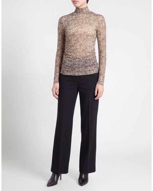 Liu Jo Brown Top Polyester, Elastane