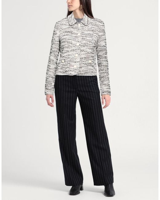 Tagliatore 0205 White Jacket Virgin Wool, Polyamide, Polyester, Viscose