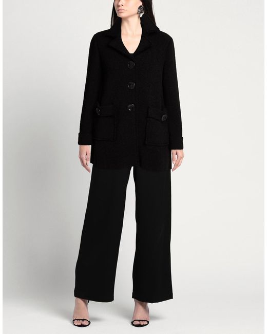 Charlott Black Coat Wool
