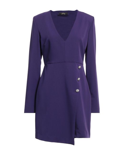 Actitude By Twinset Purple Mini Dress