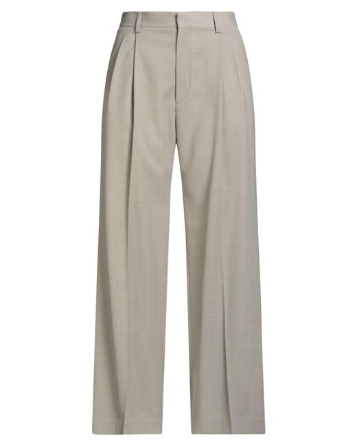 Filippa K Gray Pants Polyester, Wool, Elastane