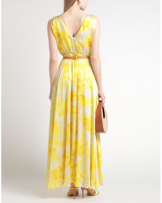 Liu Jo Yellow Maxi Dress