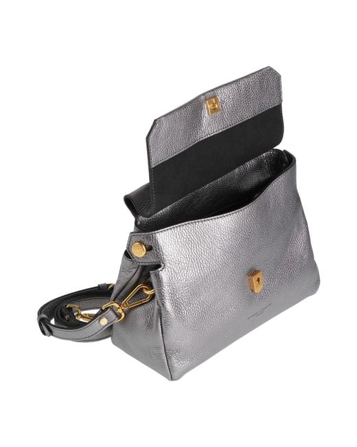 Gianni Chiarini Gray Handbag