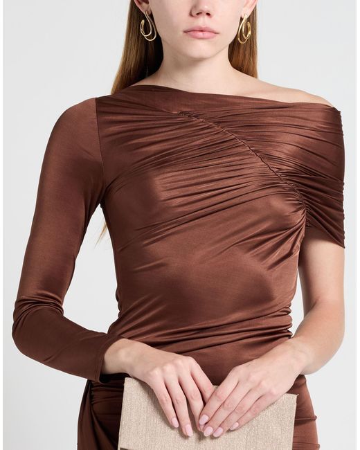 Atlein Brown Maxi-Kleid