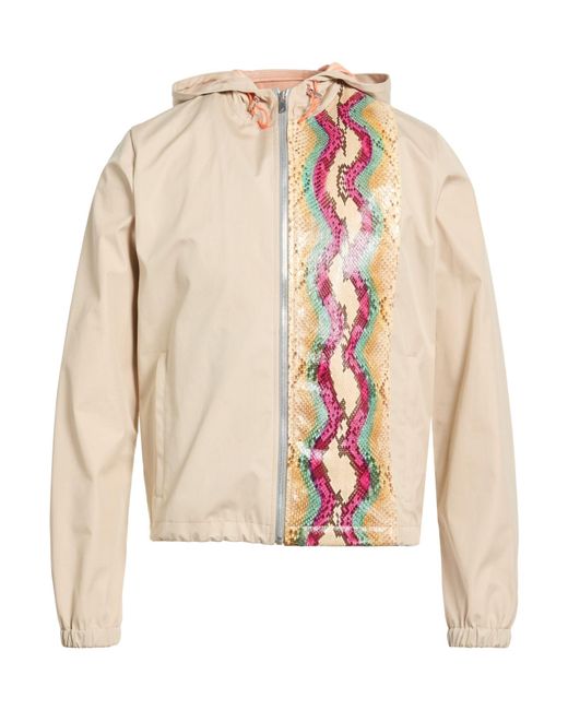 Bikkembergs White Jacket Cotton, Polyurethane, Elastane for men