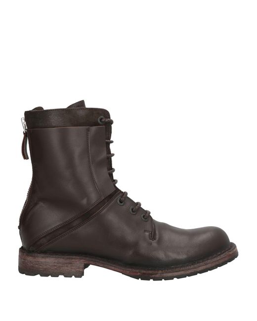 Moma Brown Ankle Boots Leather for men
