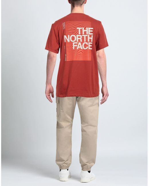 The North Face Red T-shirt for men
