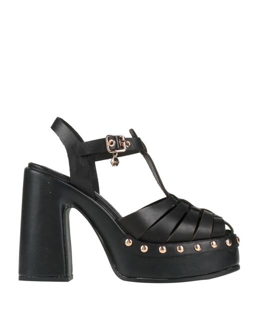 Cult Black Pumps Leather