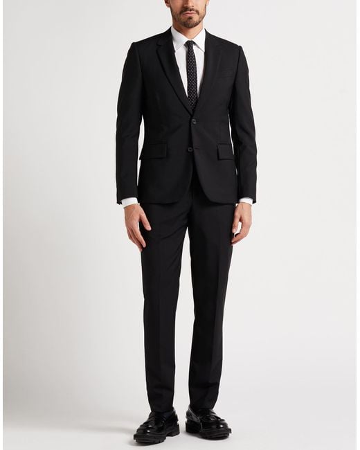 Paul Smith Blue Suit Wool, Mohair Wool for men