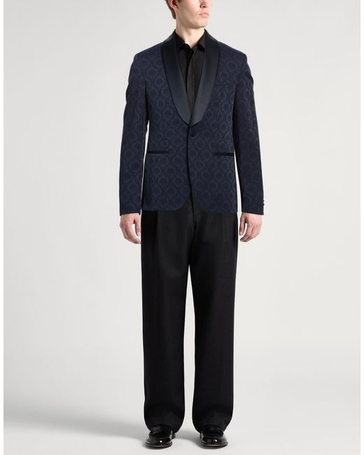 Manuel Ritz Blue Blazers for men