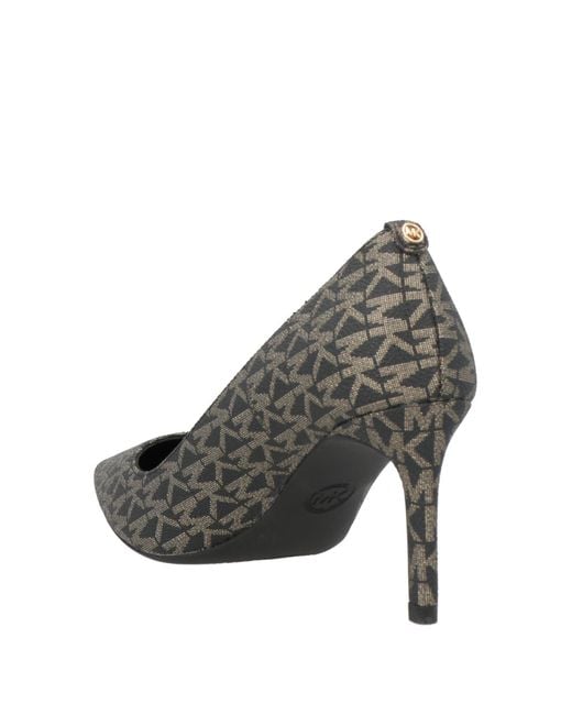 MICHAEL Michael Kors Gray Pumps Textile Fibers