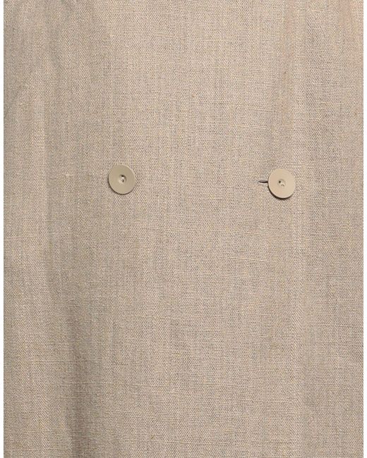 Max Mara Natural Overcoat & Trench Coat