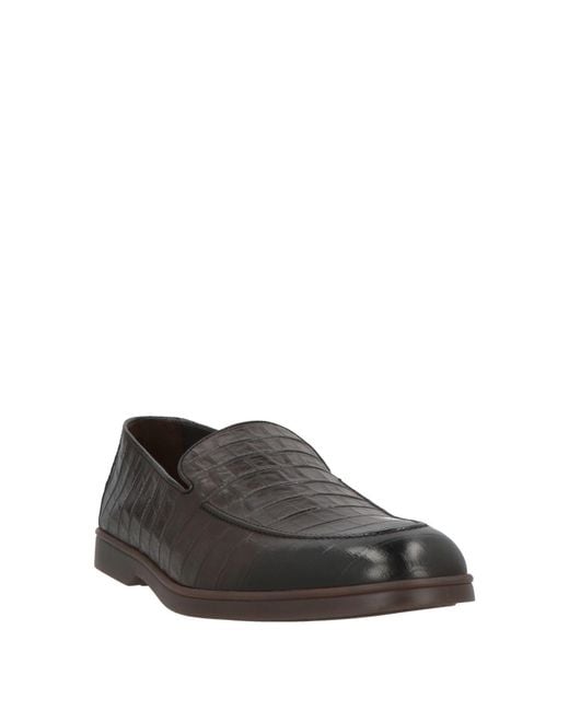 Doucal's Gray Loafers for men