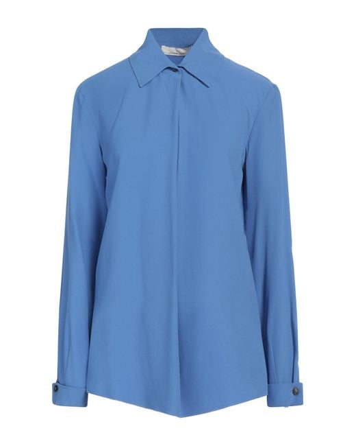 Liviana Conti Blue Pastel Top Viscose, Acetate