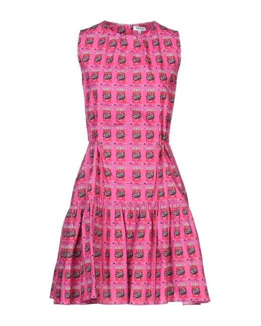 kenzo pink dress Kenzo Kids logo-print t-shirt Dress | Pink