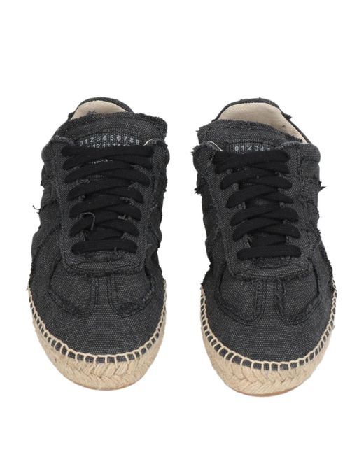 Maison Margiela Black Espadrilles