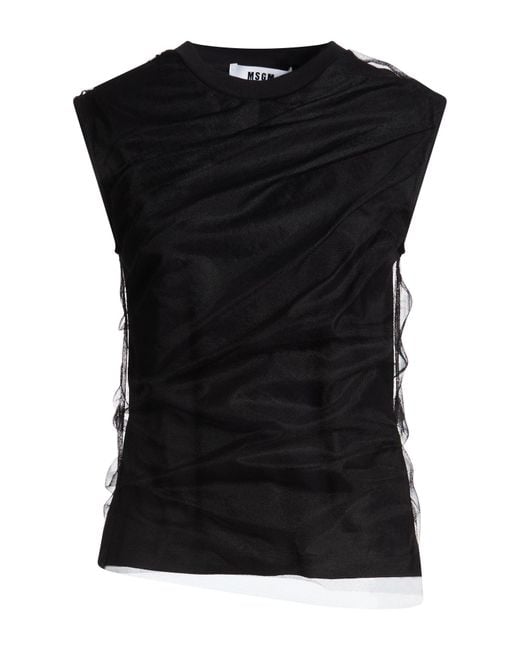 MSGM Black Tops