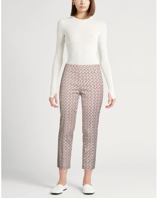 Akris White Trouser