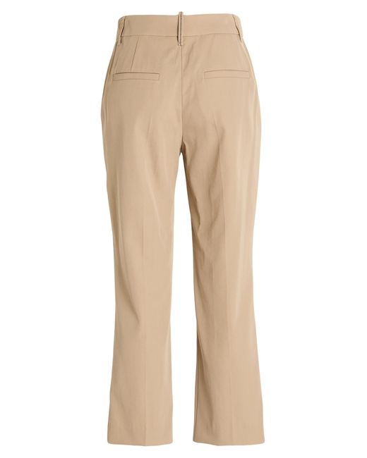 Brunello Cucinelli Natural Trouser