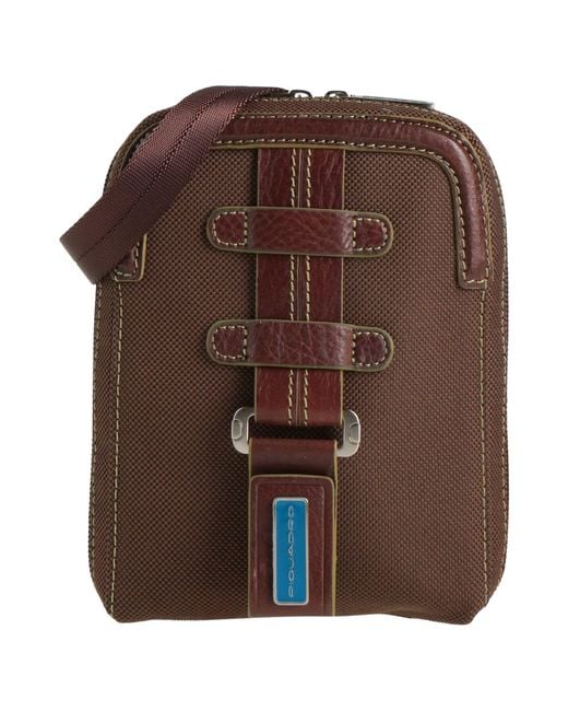 Piquadro Brown Cross-Body Bags for men
