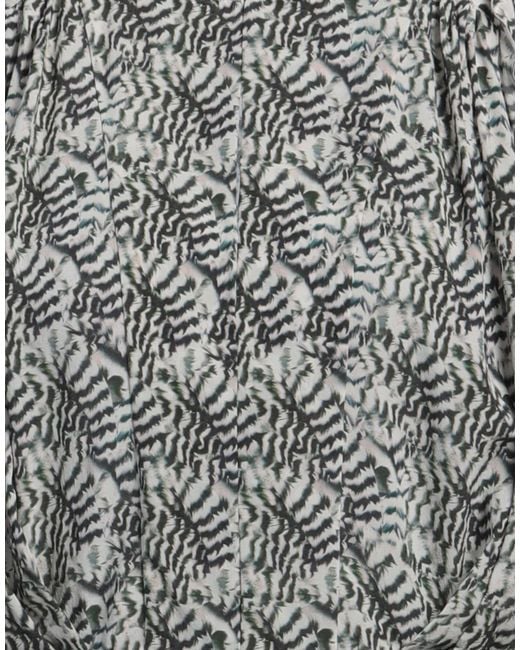 Isabel Marant Gray Top Silk, Elastane